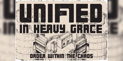 Brutalist Font Poster 2