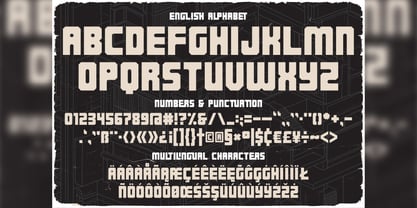 Brutalist Font Poster 3