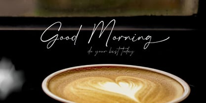 Asifa Signature Font Poster 1