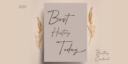 Asifa Signature Font Poster 2