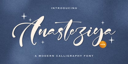 Anasteziya Font Poster 1