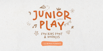 Junior Play Font Poster 1
