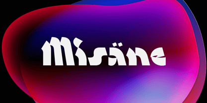 Misane Font Poster 1