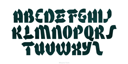 Misane Font Poster 3