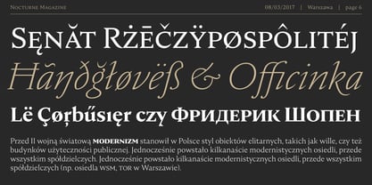 Nocturne Serif Font Poster 6