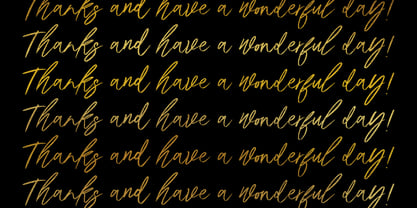 Sour Berry Signature Font Poster 4
