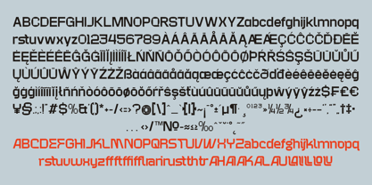 Degon stuz Font Poster 3