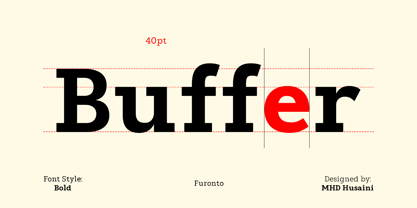 Furonto Font Poster 2