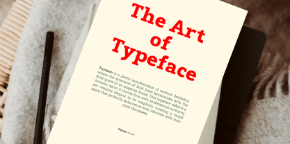 Furonto Font Poster 12