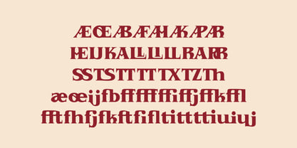 Sorgiñak Font Poster 4
