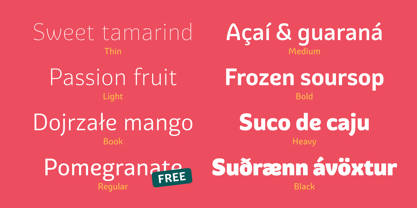 Graviola Font Poster 4