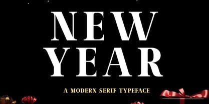UM New Year Font Poster 1