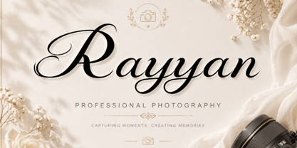 Beautiful Danila Italic Font Poster 3