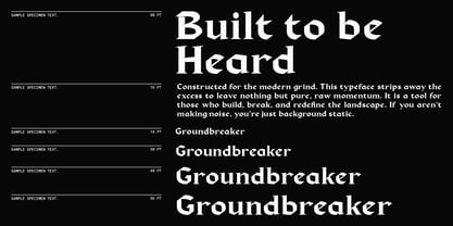 Bokner Font Poster 10
