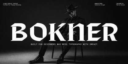 Bokner Font Poster 1