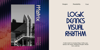 Gragien Font Poster 7