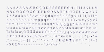 Warasarn Font Poster 9
