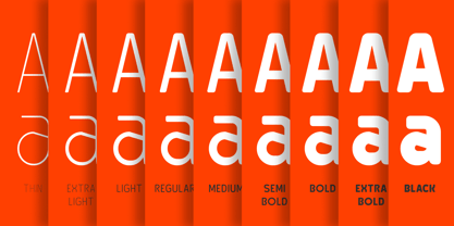 Robuwa Rounded Font Poster 2