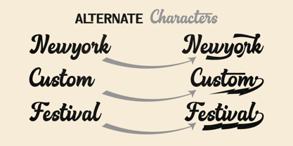 Blackroad Font Poster 2