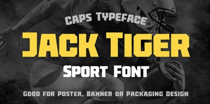 Jack Tiger Font Poster 1