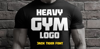 Jack Tiger Font Poster 5