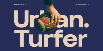 Gaglio Font Poster 4