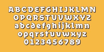 Rocher Font Poster 9