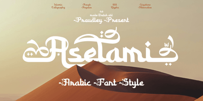 Aselami Font Poster 1