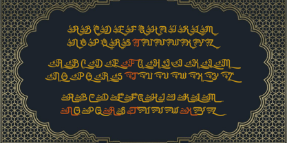 Aselami Font Poster 5