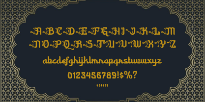 Aselami Font Poster 3