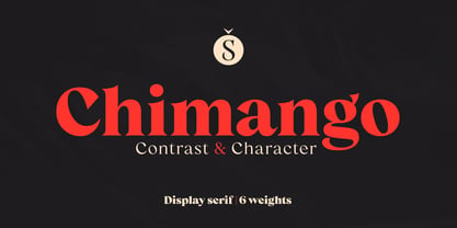Chimango Font Poster 1