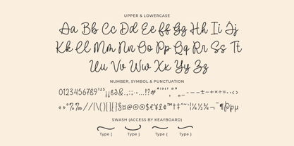 Cutie Slime Font Poster 8