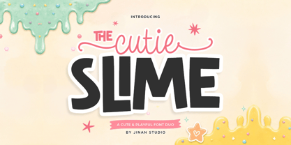 Cutie Slime Font Poster 1