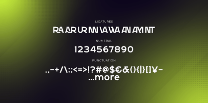Nett Ranego Font Poster 11