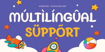 Alvine Font Poster 12
