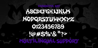 Monst Tagger Font Poster 2