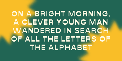 Koft Arabic Font Poster 3