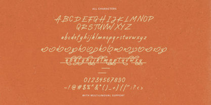 Dustyland Font Poster 9