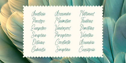 Ethyopark Scriptov Font Poster 4