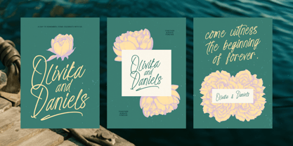 Ethyopark Scriptov Font Poster 8