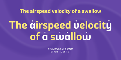 Graviola Soft Font Poster 4