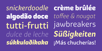 Graviola Soft Font Poster 8