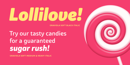 Graviola Soft Font Poster 7