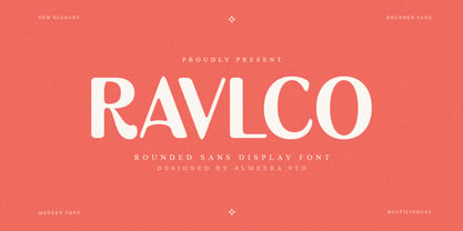 Ravlco Font Poster 1