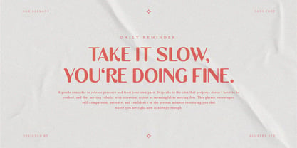 Ravlco Font Poster 2