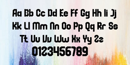 Bateë Font Poster 5