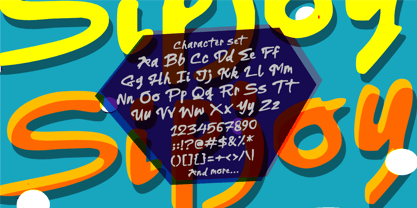 Sipjoy Font Poster 5
