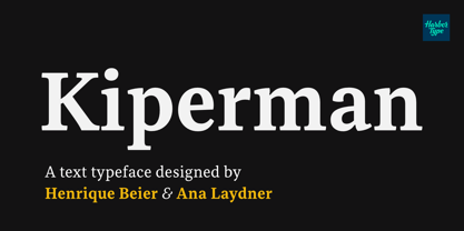Kiperman Font Poster 1