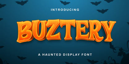 Buztery Font Poster 1