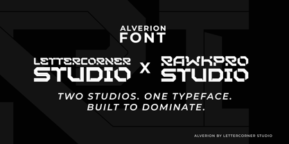 Alverion Font Poster 6